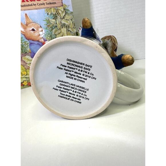 Peter Rabbit 2018 Movie Gift set.  Mug & plush by Dan Dee Collecters Choice - Picture 3 of 5